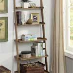 Driftwood Rustic Ladder Shelf