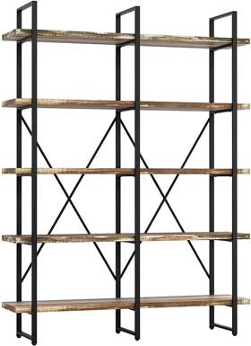 Industrial Style Ladder Wall Shelving Kit